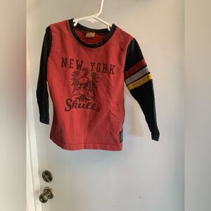 Monster Republic New York Skulls Long Sleeve Shirt Size 4T